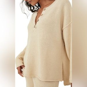 Free People Hailee Sweater Set size S